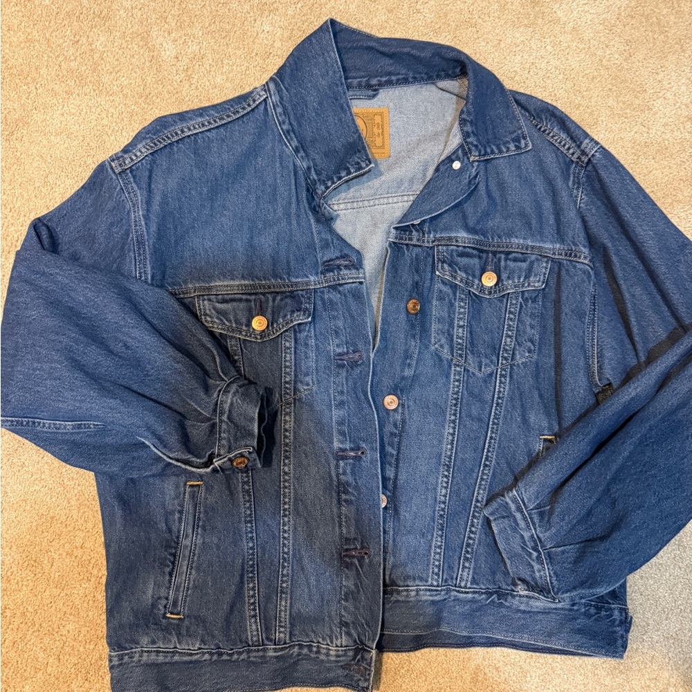 Doen x Gap Icon Oversized Denim Blue Jacket